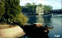 CPSM Paris Pointe de l lle Saint Louis