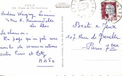 CPSM Paris Pointe de l lle Saint Louis