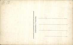 VINTAGE POSTCARD Paris the Garden of the Palais Royal and the monument of Victor Hugo de Rodin