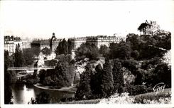 VINTAGE POSTCARD Paris And Its Wonders Panorama of the Chaumont Hillocks