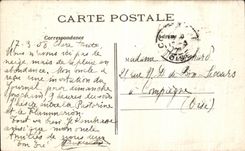 VINTAGE POSTCARD Paris Hotel of the Invalids Tomb of Vauban