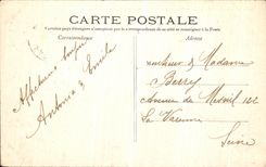 VINTAGE POSTCARD Paris the Chaumont Hillocks the Brick Children Bridge