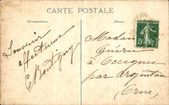 POSTAL Paris Notre Dame L Apse de la VENDIMIA de L iglesia