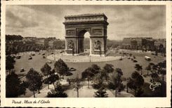 CPA Paris Place de l Etoile