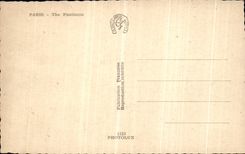 POSTAL Paris de la VENDIMIA el panteon y el L iglesia St  Etienne del montaje