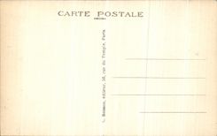 VINTAGE POSTCARD Paris Eglise of the Madeleine Copies of the Parthenon