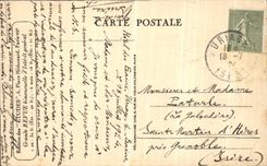 VINTAGE POSTCARD Trawl nets Churches Of France Cathedral Etienne Saint