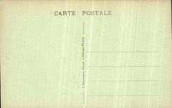 VINTAGE POSTCARD Trawl nets On the Marne Notre Dame Quay