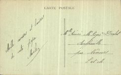 VINTAGE POSTCARD Trawl nets On the Marne Jard and Walks