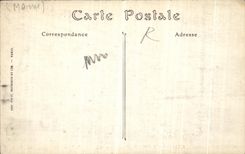 VINTAGE POSTCARD Trawl nets On the Marne the Place and L Town hall Tram