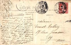 VINTAGE POSTCARD Chalons On the Marne Carries Frontage Principal Church ND of L Epine Children