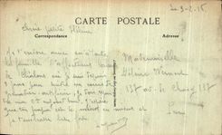 VINTAGE POSTCARD Trawl nets On the Marne Frontage of the Prefecture Seen of the course D Ornesson