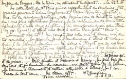 POSTAL Langres de la VENDIMIA la manera cubierta de las paredes