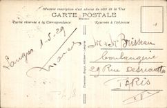 POSTAL Langres de la VENDIMIA vista de las paredes