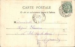 CPA Bourbonne les Bains Un Coin du Parc statue de Jeanne d arc