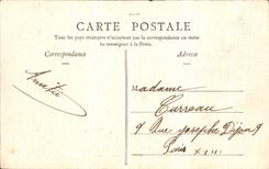 VINTAGE POSTCARD Mayenne Carnot Quay and New Pont