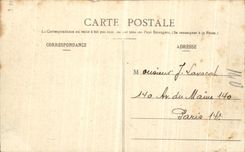 VINTAGE POSTCARD Mayenne Notre Dame Basilica and main street