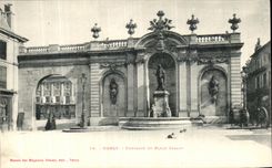 CPA Nancy Fontaine et place Callot