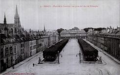 CPA Nancy Place de la Carriere vue prise de l arc de triomphe 