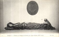 CPA Nancy Tombeau de Philippe de Gheldre par Ligier Richier