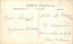 VINTAGE POSTCARD Paris the co  Vault Seen D together