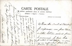 VINTAGE POSTCARD Paris Floods Esplanade of the Invalids