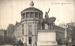 VINTAGE POSTCARD Paris Museum Guimet Asia