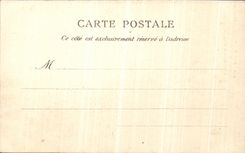 VINTAGE POSTCARD Paris Museum Carnavalet Interior Court House of the clothiers