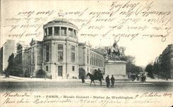 VINTAGE POSTCARD Paris the Guimet Museum Rules of Washington