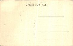 VINTAGE POSTCARD Museum Of Louvre Office of the Louis XV Oeben and Riesener Paris