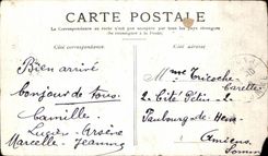 VINTAGE POSTCARD Paris the Column of the Bastille