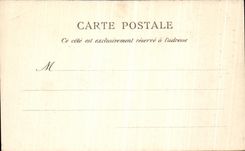 VINTAGE POSTCARD Paris Freedom lighting Le Monde Offered By the American Colony