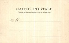 VINTAGE POSTCARD Paris L Church Holy Vincent of Paul