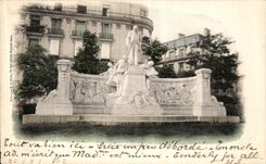 VINTAGE POSTCARD Paris Monument D Alphand