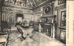 VINTAGE POSTCARD Carnavalet Museum the Mazarin Living room