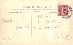 VINTAGE POSTCARD Paris Lake Daumesnil Under the Cave