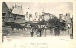 VINTAGE POSTCARD Paris Museum of Chuny