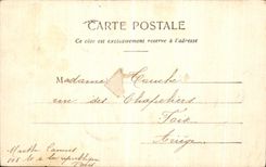 Panorama Tileries de Paris de la POSTAL de la VENDIMIA