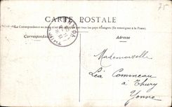 VINTAGE POSTCARD Paris the Palate Of Trocadero seen of the bridge D Iena