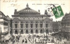 VINTAGE POSTCARD Paris the Place L Operated