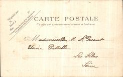 VINTAGE POSTCARD Paris the Bois de Boulogne Gone of the Acacias