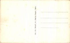 VINTAGE POSTCARD Paris Trifle the