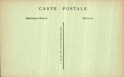 VINTAGE POSTCARD Paris Garden of the Chaumont Hillocks the Lake