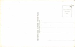 La POSTAL Paris Musee de la VENDIMIA de la lumbrera antigua Cratere tiene figuras Grecia Heracles y Argonautes del rojo