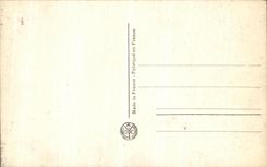 VINTAGE POSTCARD Claude Monet Train station Holy Lazare Paris Museum of Luxembourg