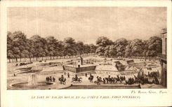 CPA Le Fort Du Palais Royal Vieux Paris 