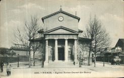 VINTAGE POSTCARD Paris Notre Dame Church of Bercy