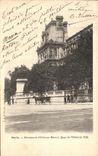 VINTAGE POSTCARD Paris Monument D Etienne Marcel Quay of L Town hall