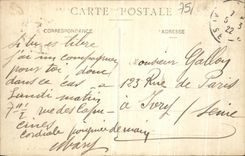 VINTAGE POSTCARD Paris Montsouris the Lake