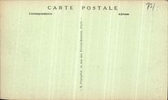 VINTAGE POSTCARD Paris L Operated the Place and the Station of the Subway